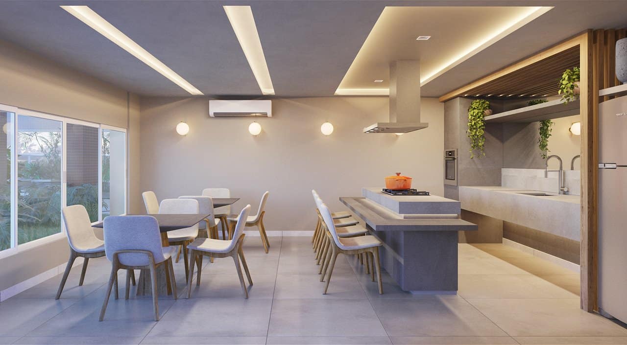 Apartamento a venda 3 quartos | Elev Jardim de Fátima | Fortaleza Ce