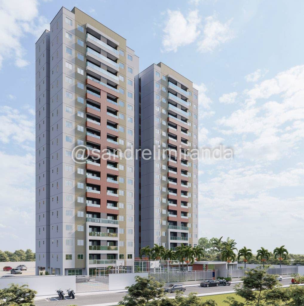Fachada_norte_2 Apartamento a venda com 2 ou 3 quartos | Bela Sintra | Eusébio Ce