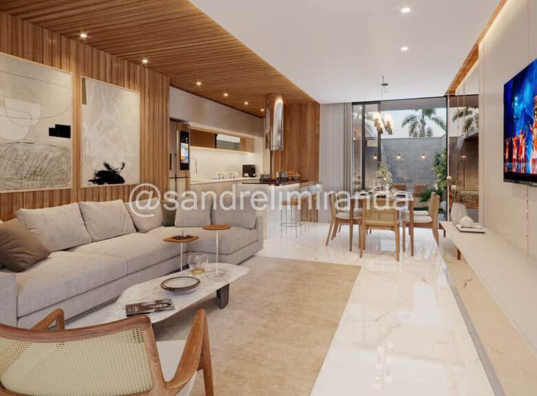 Van Gogh Eusébio Modelo Girassóis e Oliveiras – Casa Duplex de 144,00 a 154,00 m² no Coité Eusébio – CA0423