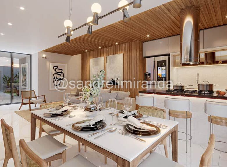 Van Gogh Eusébio Modelo Girassóis e Oliveiras – Casa Duplex de 144,00 a 154,00 m² no Coité Eusébio – CA0423