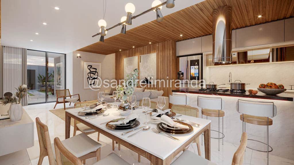 Van Gogh Eusébio Modelo Girassóis e Oliveiras – Casa Duplex de 144,00 a 154,00 m² no Coité Eusébio – CA0423