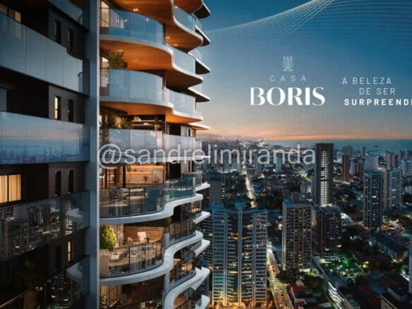 Casa Boris – Apartamento de Alto Padrão com 163,93 m² e 203,75 m² no Meireles – AP1628
