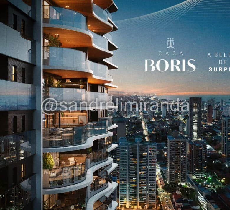 Casa Boris – Apartamento de Alto Padrão com 163,93 m² e 203,75 m² no Meireles – AP1628