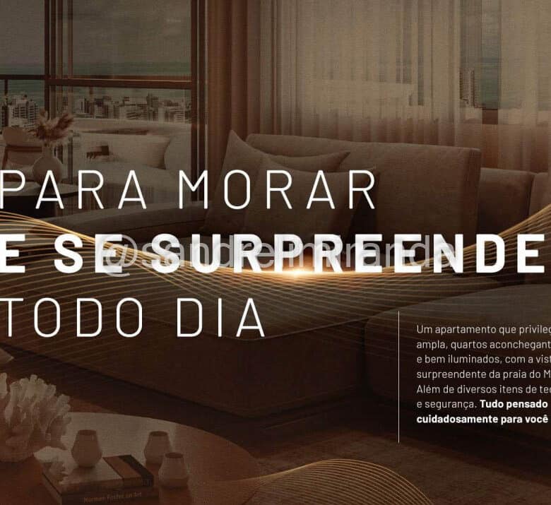 Casa Boris – Apartamento de Alto Padrão com 163,93 m² e 203,75 m² no Meireles – AP1628