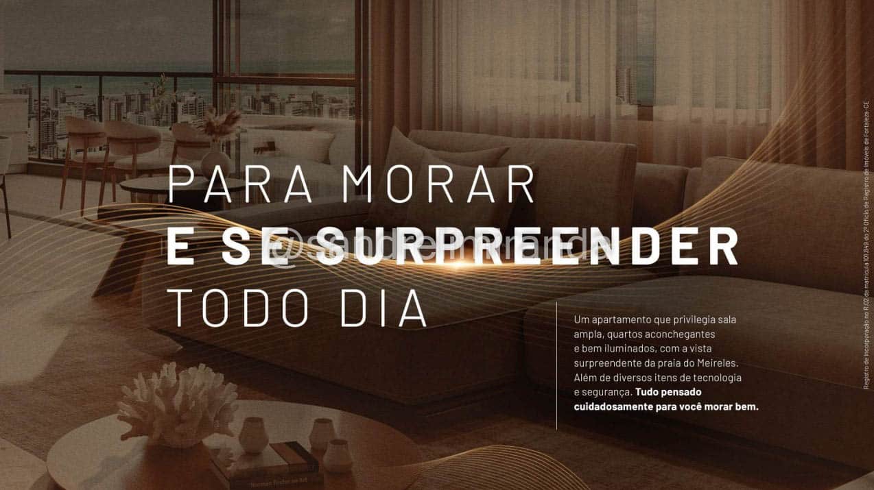 Casa Boris – Apartamento de Alto Padrão com 163,93 m² e 203,75 m² no Meireles – AP1628
