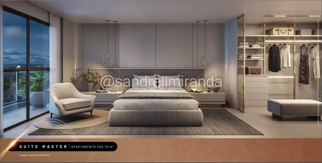 Casa Boris – Apartamento de Alto Padrão com 163,93 m² e 203,75 m² no Meireles – AP1628