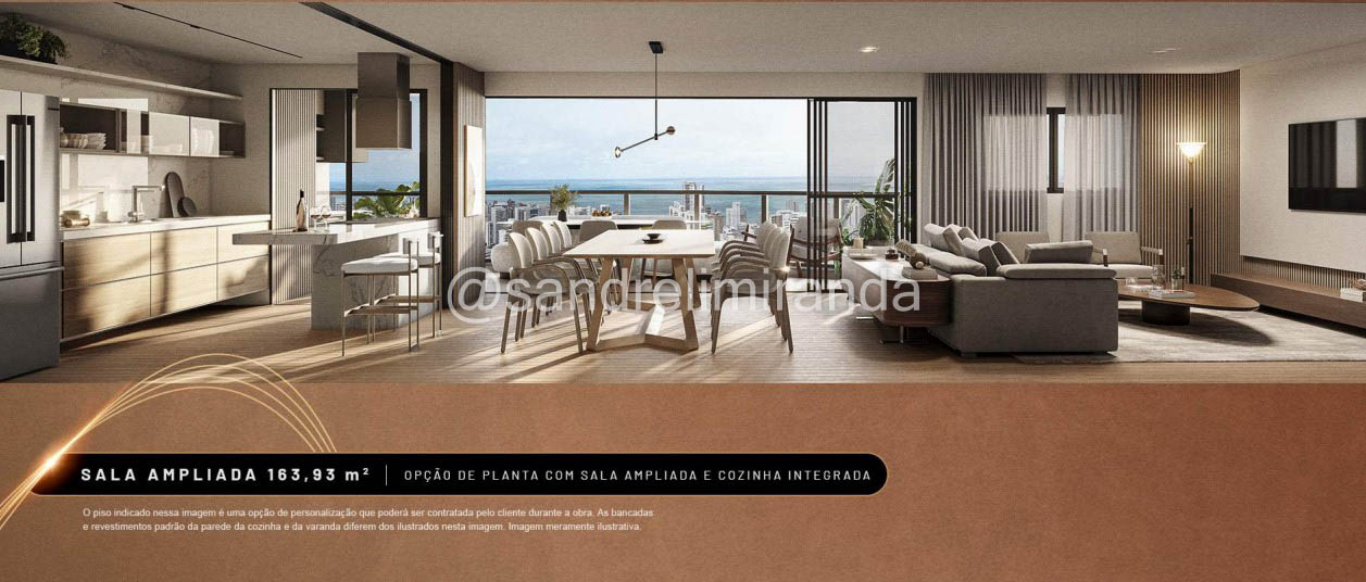 Casa Boris – Apartamento de Alto Padrão com 163,93 m² e 203,75 m² no Meireles – AP1628