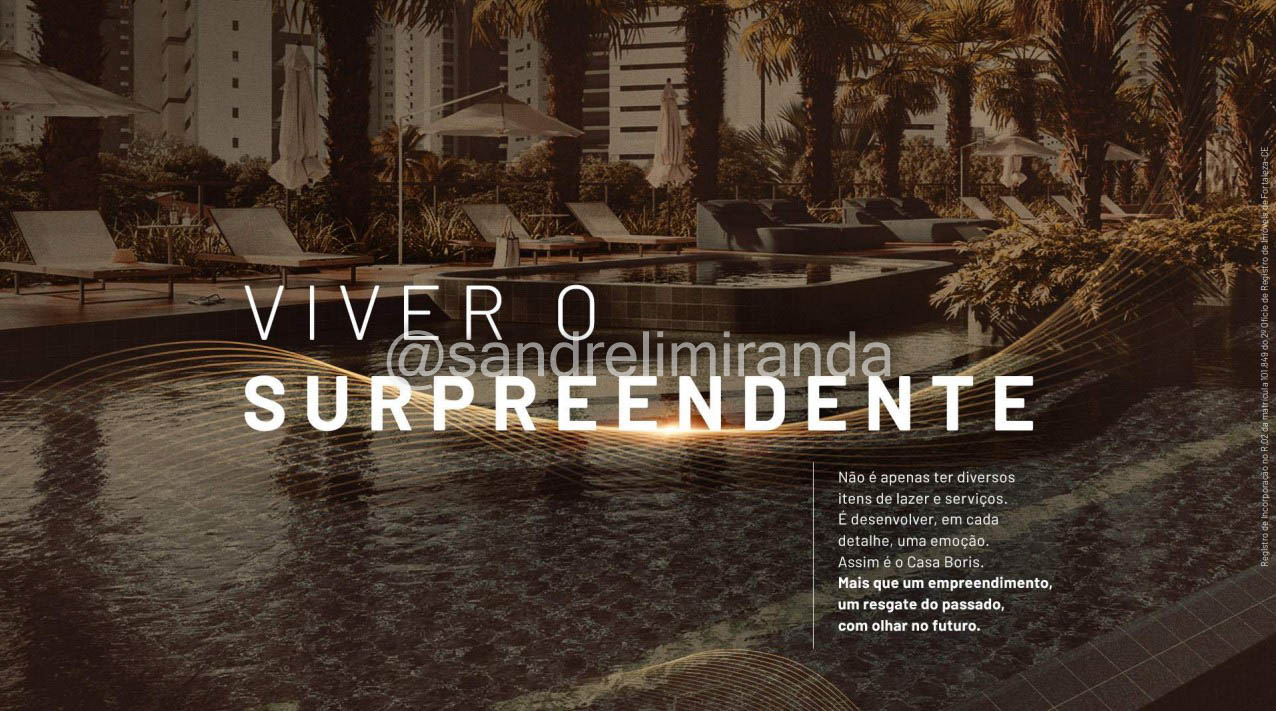 Casa Boris – Apartamento de Alto Padrão com 163,93 m² e 203,75 m² no Meireles – AP1628