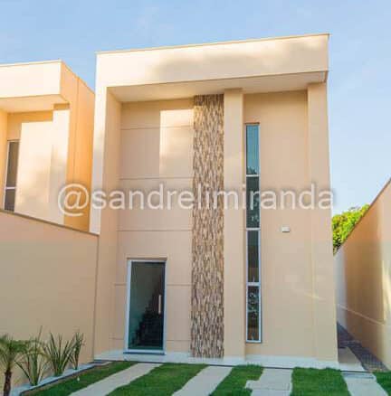 Vila Dos Pássaros 92 m² – Casa Duplex Com 3 Suítes No Coaçu Eusébio/Ce –CA0422