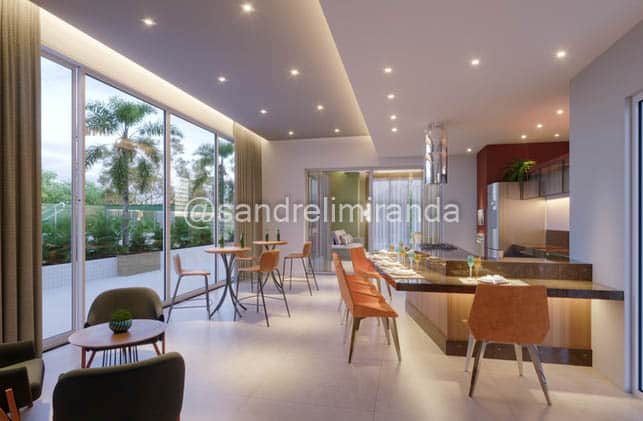 ALL – Alves Lima Living, Apartamentos de compacto no Coração da Aldeota em Fortaleza/Ce