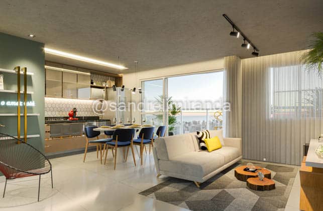 ALL – Alves Lima Living, Apartamentos de compacto no Coração da Aldeota em Fortaleza/Ce