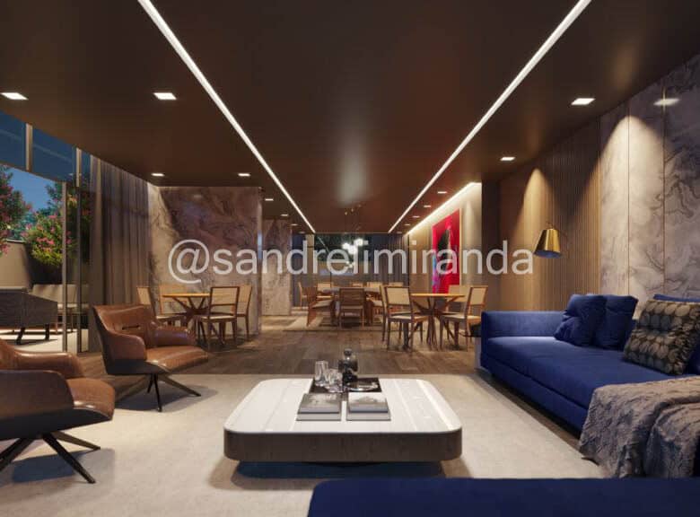 Manabu Apartamento de Alto Padrão 353 m² a 368 m² no Meireles – AP1631