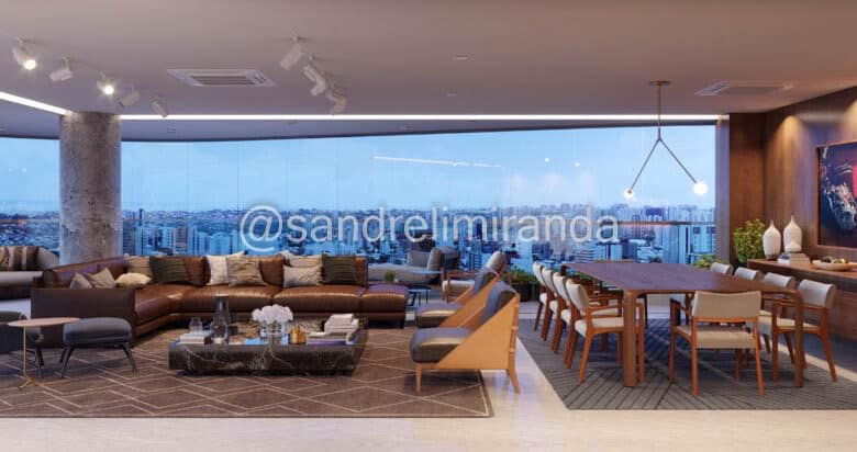 Manabu Apartamento de Alto Padrão 353 m² a 368 m² no Meireles – AP1631