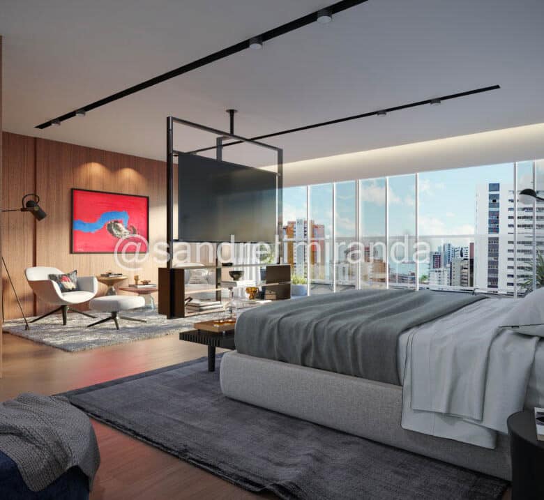 Manabu Apartamento de Alto Padrão 353 m² a 368 m² no Meireles – AP1631
