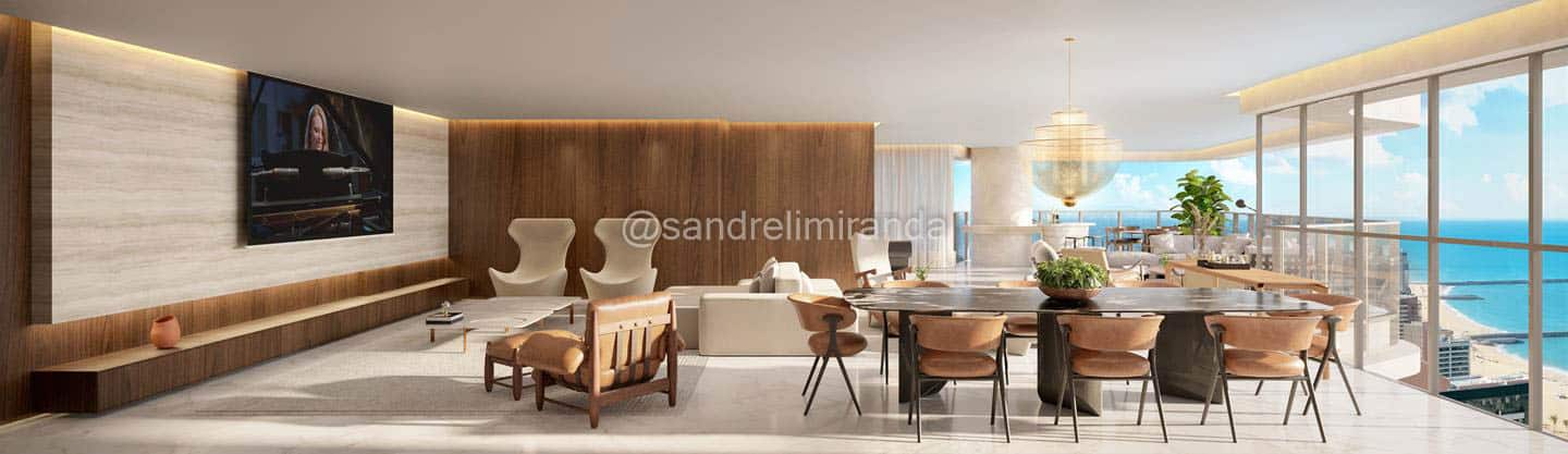 Edge, Apartamento alto Padrão no Meireles Fortaleza