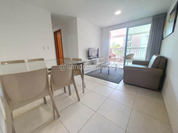 Porto Beach Porto das Dunas | 76m², 3 Qts e Varanda Gourmet