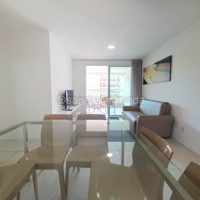 Porto Beach Porto das Dunas | 76m², 3 Qts e Varanda Gourmet
