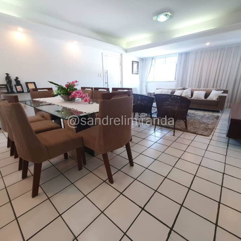 Apartamento a venda com 3 quartos em Cocó Fortaleza – Ce