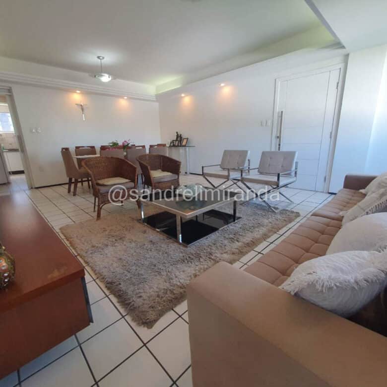 Apartamento a venda com 3 quartos em Cocó Fortaleza – Ce