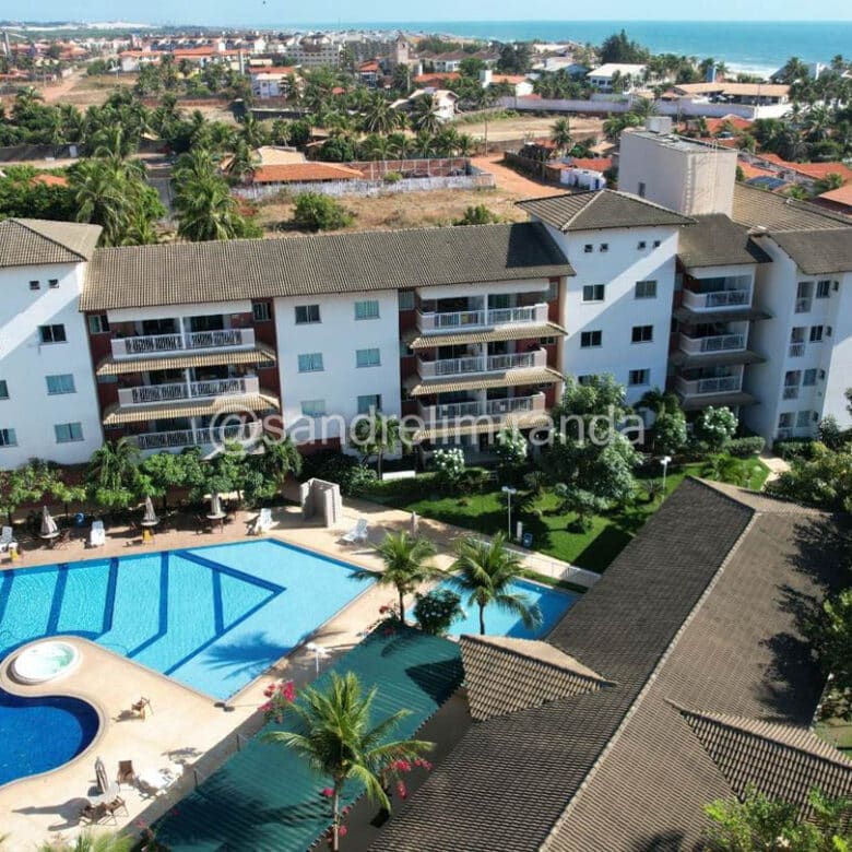 Porto Beach Porto das Dunas | 76m², 3 Qts e Varanda Gourmet