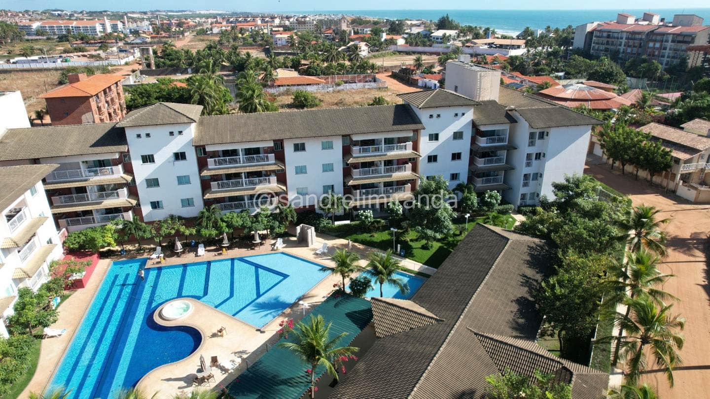 Porto Beach Porto das Dunas | 76m², 3 Qts e Varanda Gourmet