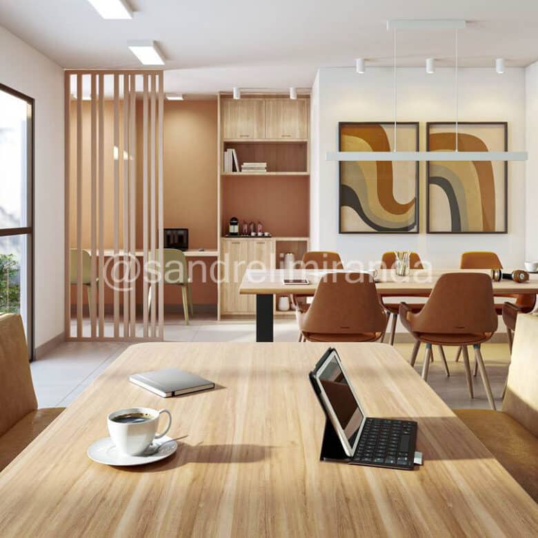 Arborê, apartamentos com 53 e 65 m², e 2 ou 3 quartos