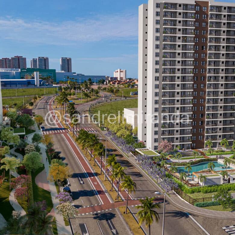 Arborê, apartamentos com 53 e 65 m², e 2 ou 3 quartos