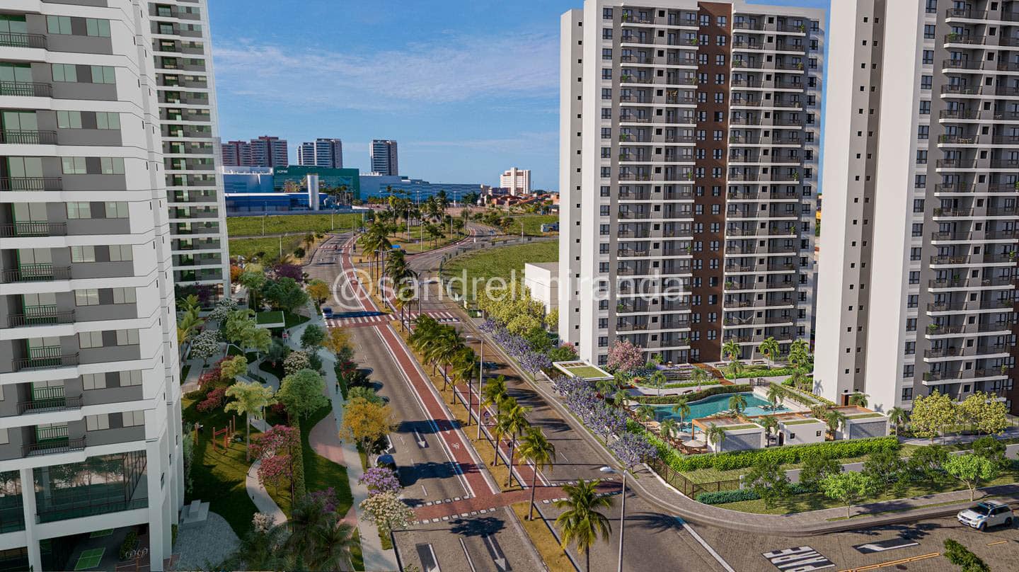 Arborê, apartamentos com 53 e 65 m², e 2 ou 3 quartos