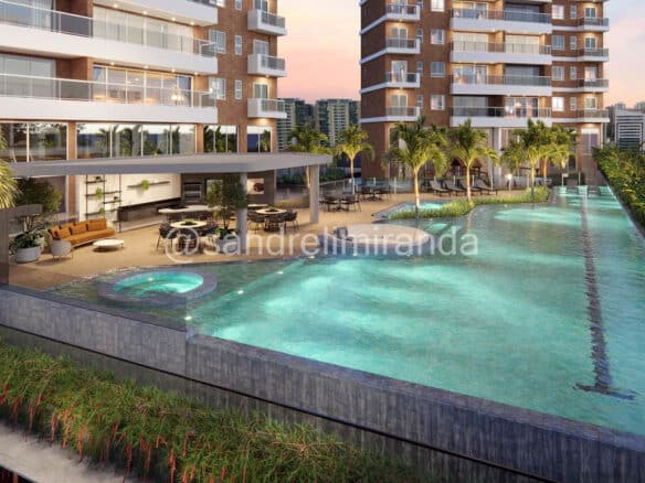 Granvista Fortaleza – Apartamentos de 93 a 130 m², 3 suítes e vista para o Parque do Cocó