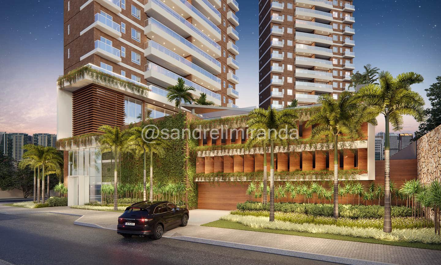03 – Entrada ALTA (2) Granvista Fortaleza – Apartamentos de 93 a 130 m², 3 suítes e vista para o Parque do Cocó