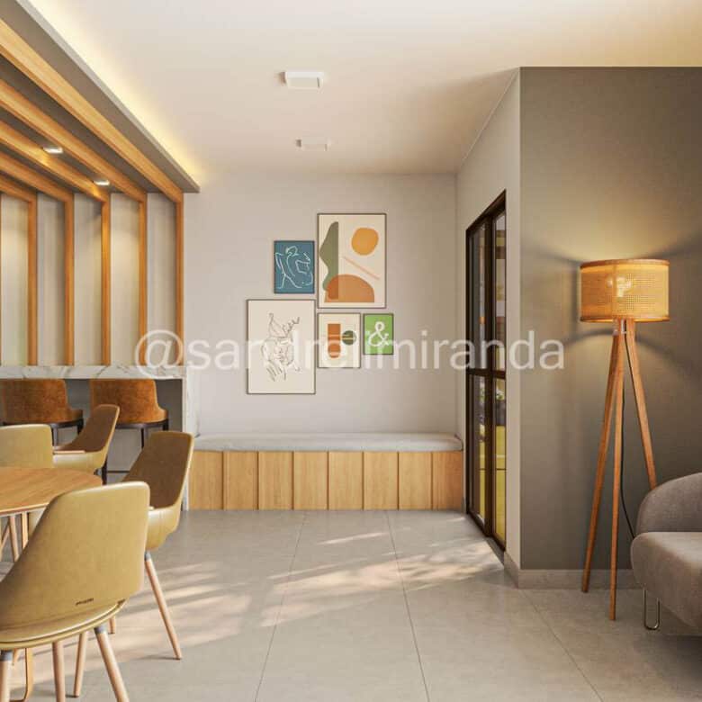 Arborê, apartamentos com 53 e 65 m², e 2 ou 3 quartos