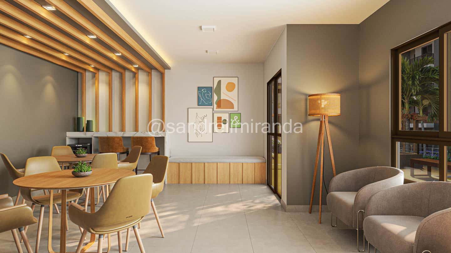 Arborê, apartamentos com 53 e 65 m², e 2 ou 3 quartos