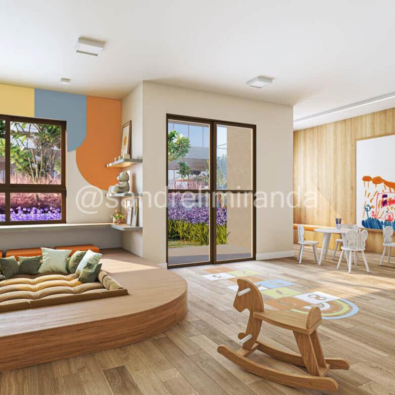 Arborê, apartamentos com 53 e 65 m², e 2 ou 3 quartos
