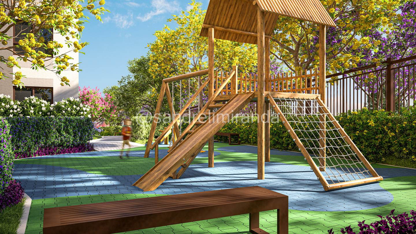 Arborê, apartamentos com 53 e 65 m², e 2 ou 3 quartos