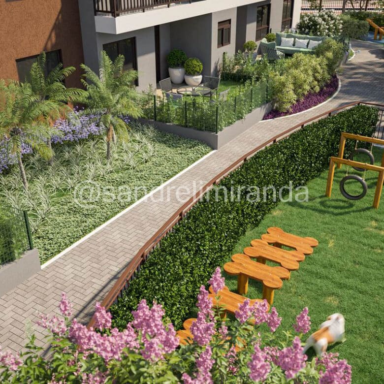 Arborê, apartamentos com 53 e 65 m², e 2 ou 3 quartos
