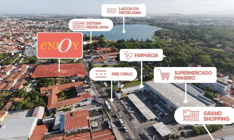 Apartamento a venda com 2 quartos | Messejana | Enjoy Residence