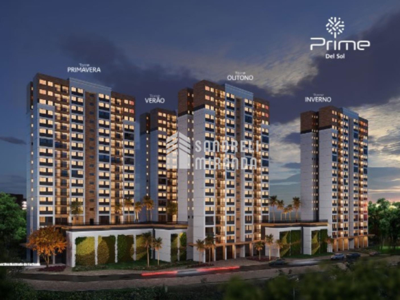 Prime Del Sol | Apartamento com 2 quartos a venda no Parque Del Sol