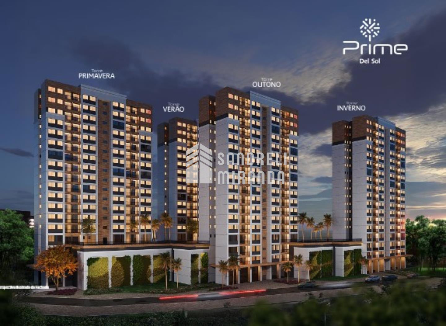 Prime Del Sol | Apartamento com 2 quartos a venda no Parque Del Sol