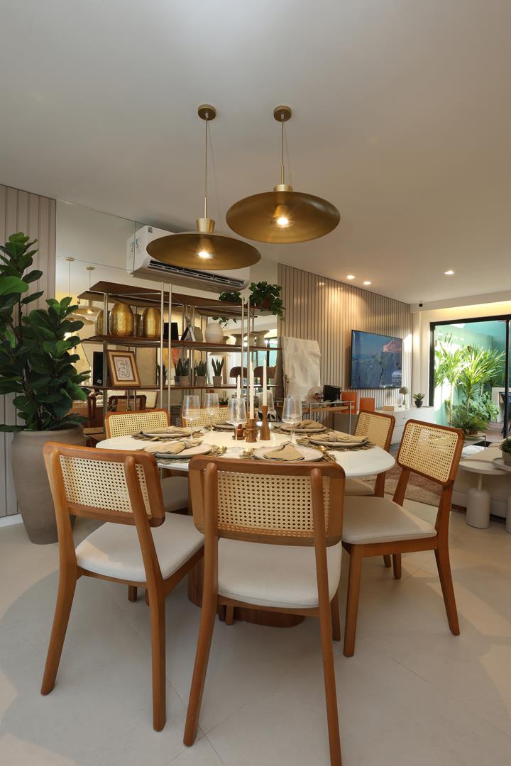 SALA DE JANTAR 02_VERT (Copy) Seu Novo Lar no José de Alencar | Maximino Residence | Fortaleza, Ce