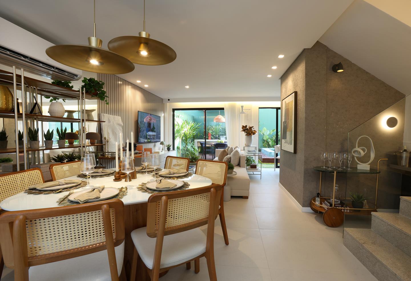 SALA DE JANTAR (Copy) Seu Novo Lar no José de Alencar | Maximino Residence | Fortaleza, Ce