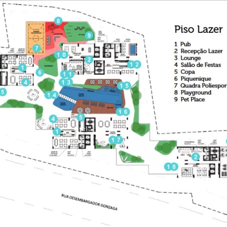 Prime Del Sol | Apartamento com 2 quartos a venda no Parque Del Sol