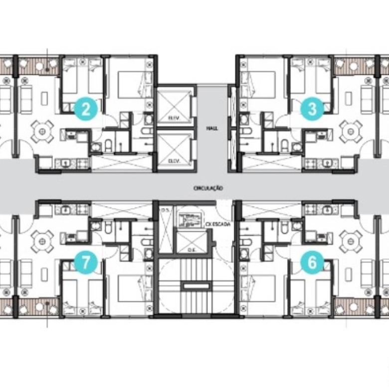 Prime Del Sol | Apartamento com 2 quartos a venda no Parque Del Sol
