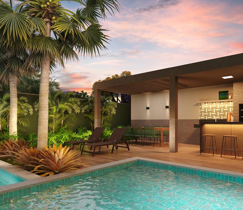 Apartamentos no Cambeba ao lado do Lago Jacarey | 3 Quartos | Lazer Completo