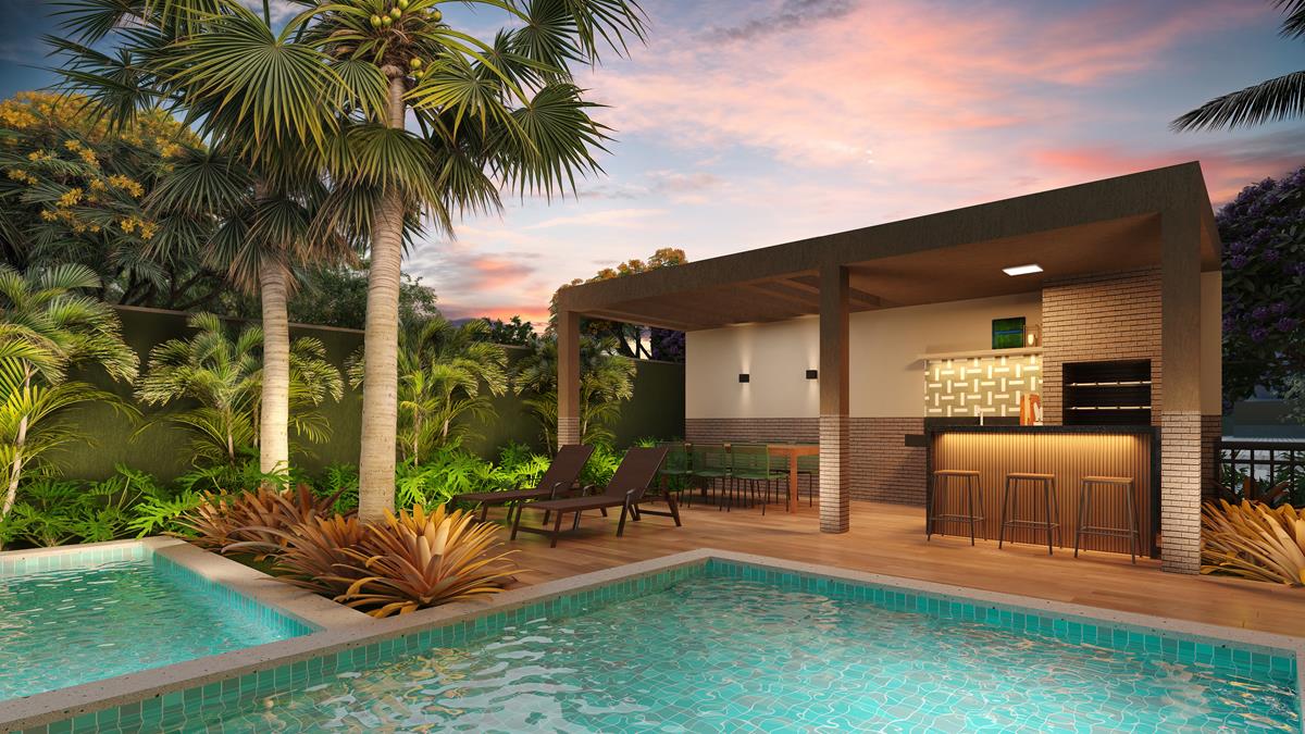 Apartamentos no Cambeba ao lado do Lago Jacarey | 3 Quartos | Lazer Completo