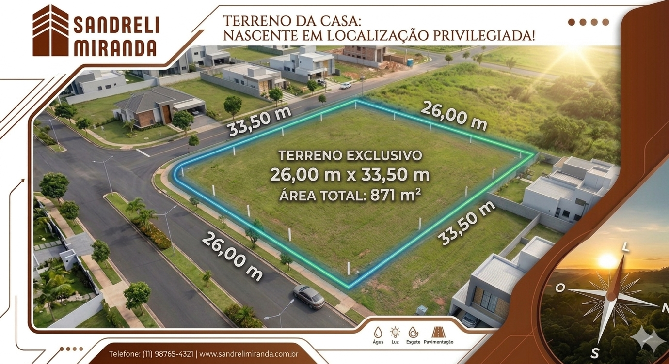 Casa à Venda no bairro Engenheiro Luciano Cavalcante com 4 Suítes com acesso por duas ruas.