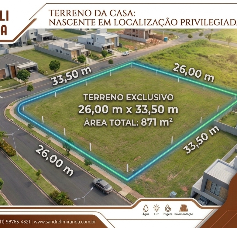 Casa à Venda no bairro Engenheiro Luciano Cavalcante com 4 Suítes com acesso por duas ruas.