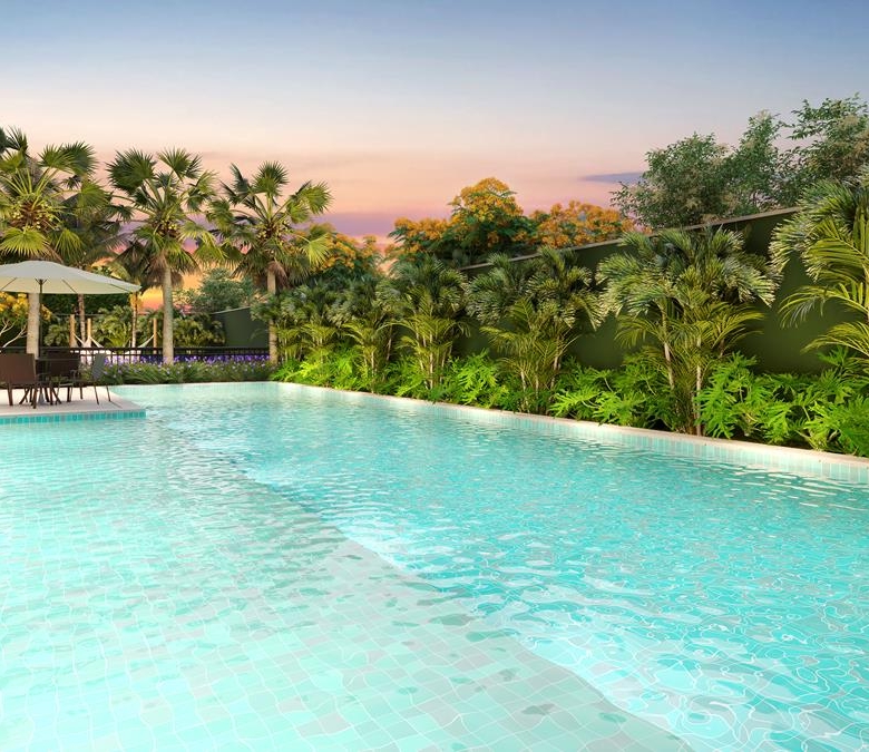 Apartamentos no Cambeba ao lado do Lago Jacarey | 3 Quartos | Lazer Completo