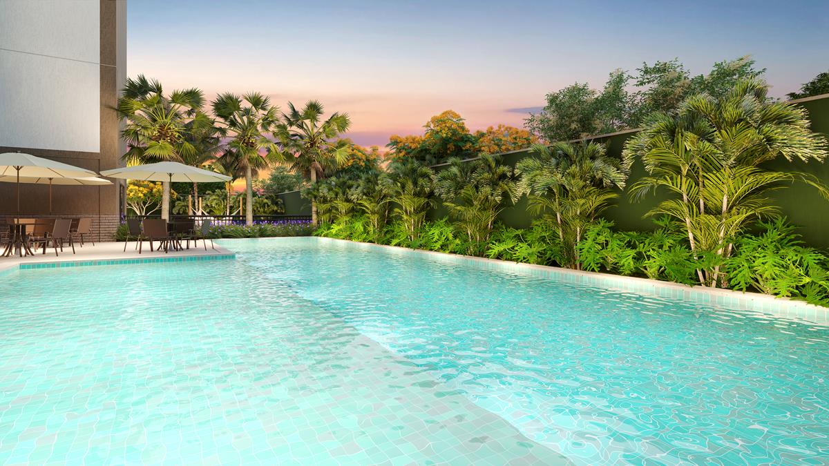 Apartamentos no Cambeba ao lado do Lago Jacarey | 3 Quartos | Lazer Completo