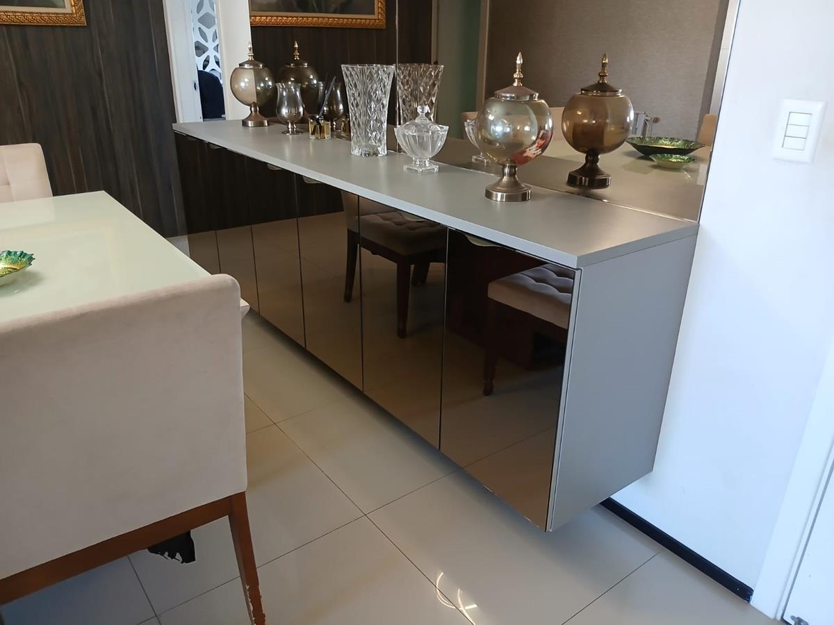 Astúrias Residence Parque Del Sol | Apto 122m² Andar Alto | 3 Suítes