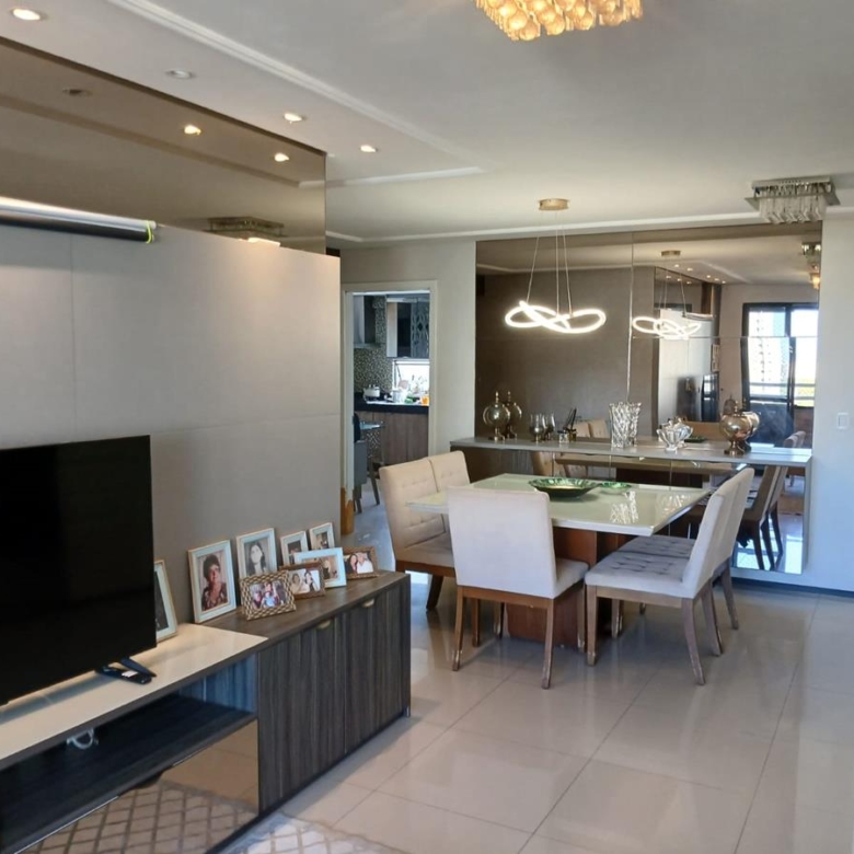 Astúrias Residence Parque Del Sol | Apto 122m² Andar Alto | 3 Suítes